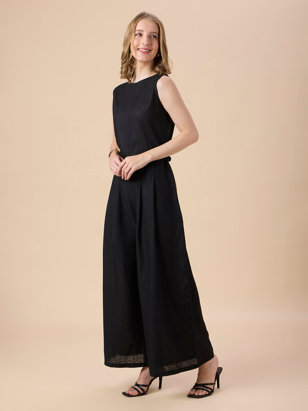 DIANA IN BLACK COLOR JUMPSUIT
