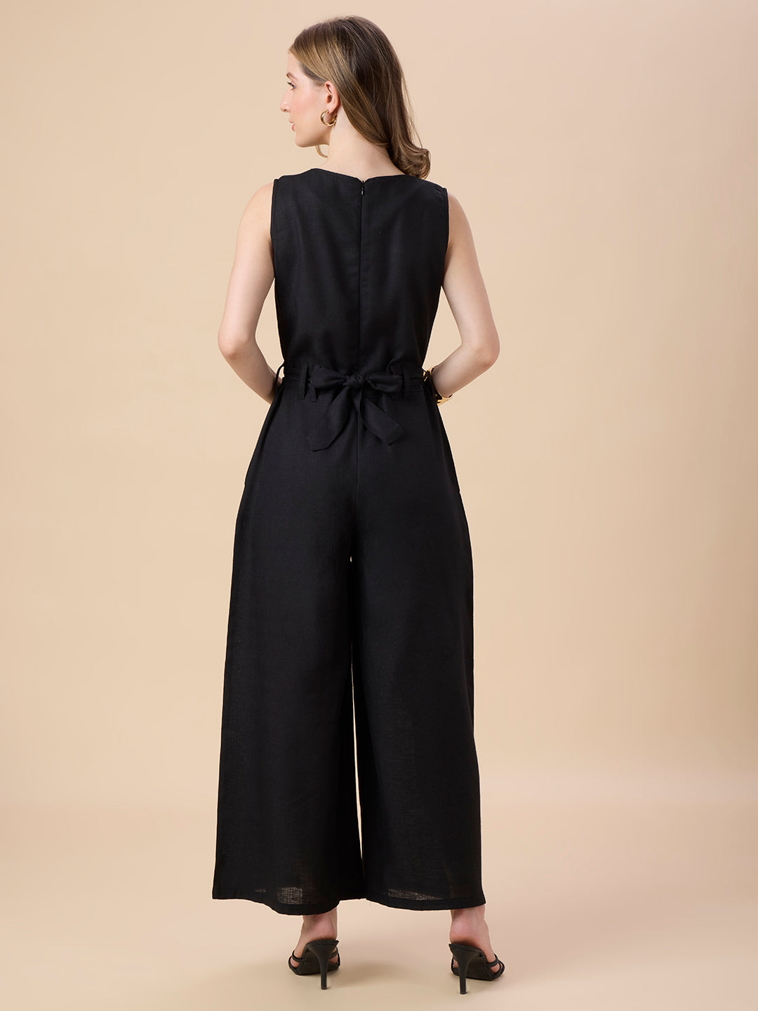 DIANA IN BLACK COLOR JUMPSUIT