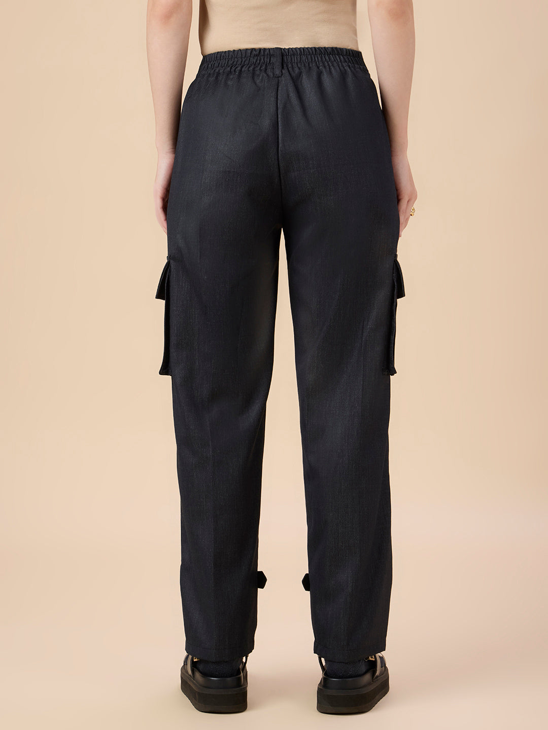 HARPER IN MIDNIGHT COLOR CARGO PANT