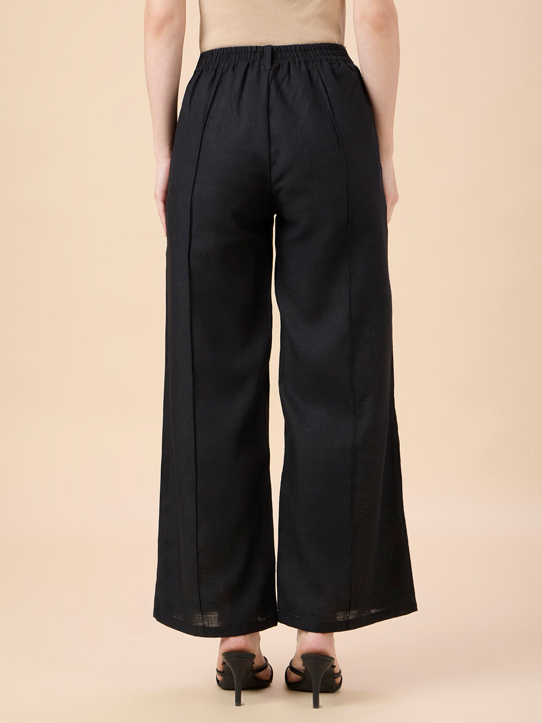 KATYA IN FORMAL TUX BLACK TROUSERS