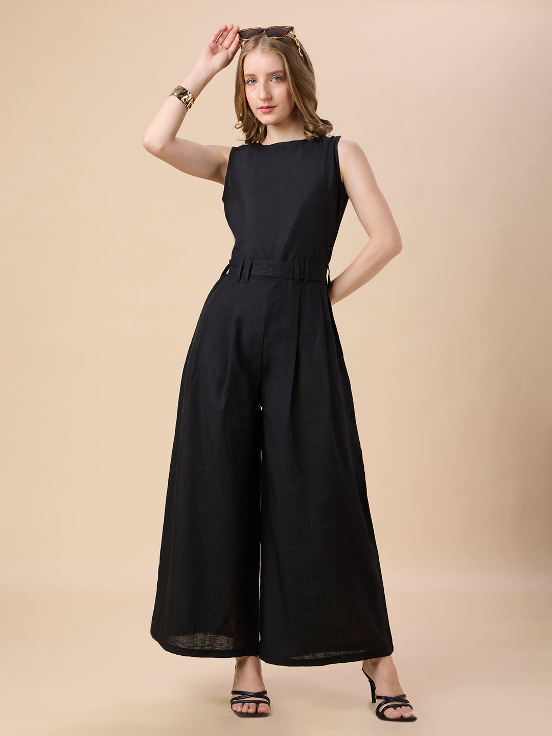 DIANA IN BLACK COLOR JUMPSUIT