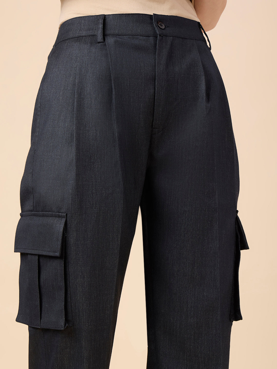 HARPER IN MIDNIGHT COLOR CARGO PANT
