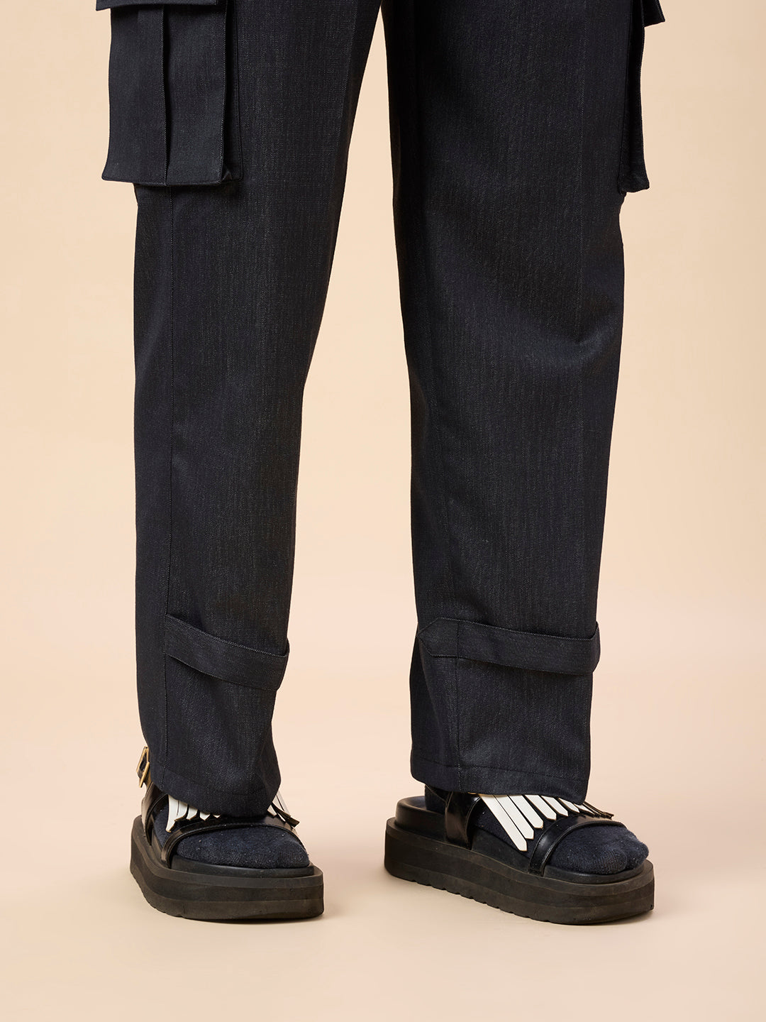 HARPER IN MIDNIGHT COLOR CARGO PANT
